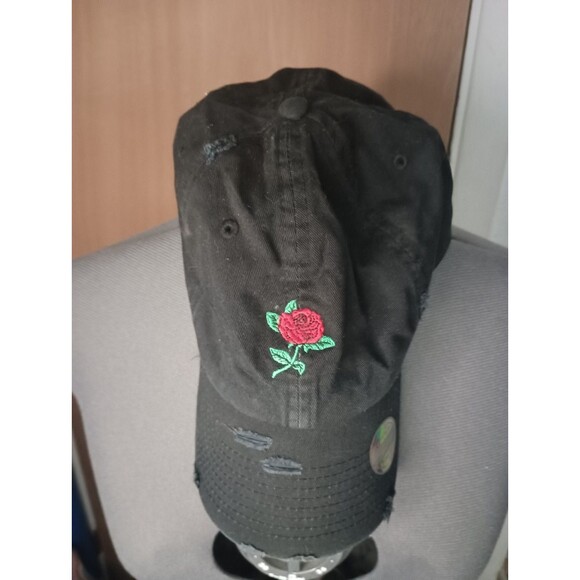 Kbethos Fashion Distressed Rose Hat - New With Sticker - Picture 1 of 3